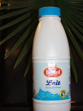 Lait Bridel 1 L 1/2 écrémé