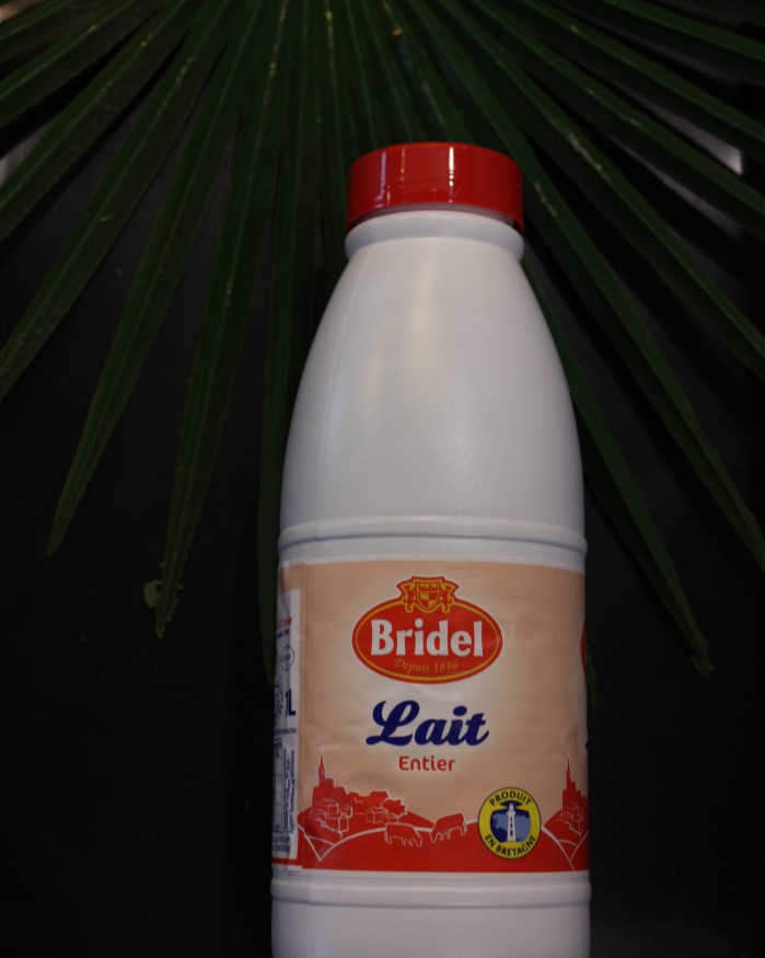 Lait Bridel 1 L entier