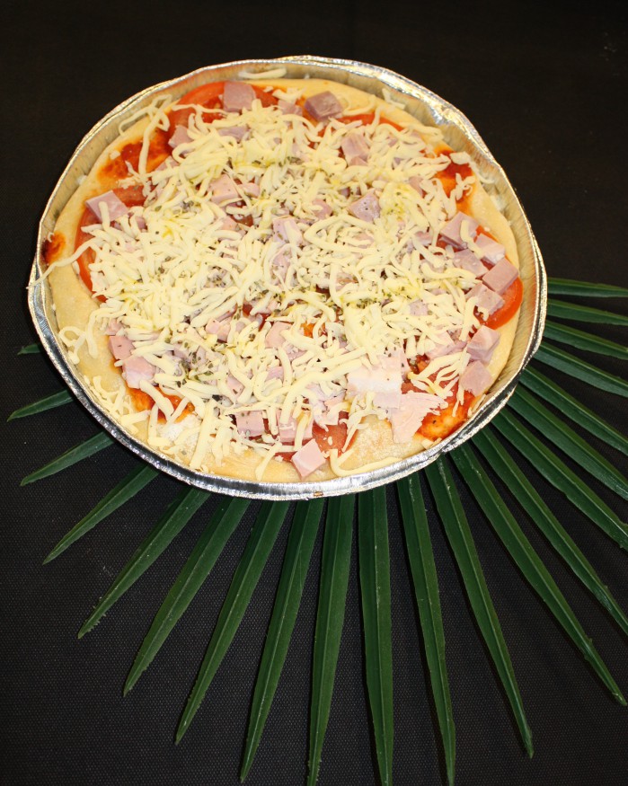Pizza jambon fromage 27 cm