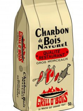 Sac de Charbon de bois 50 L