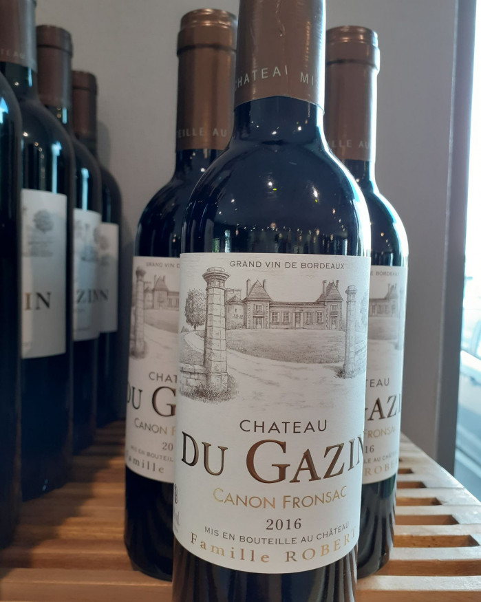 CHATEAU DU GAZIN AOC CANON FRONSAC 37.5 cl