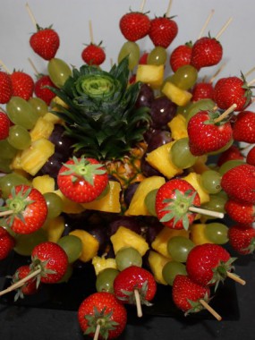 BROCHETTE DE FRUITS - ANANAS DE 50 PIECES