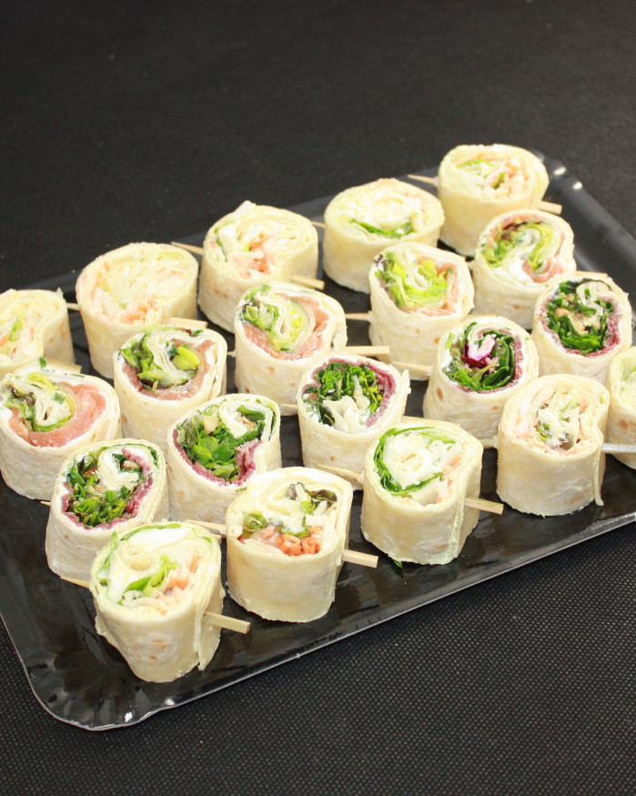 Mini wraps : Assortiment de 20 pièces