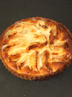 TARTE POMMES ALSACIENNES 6 PERS