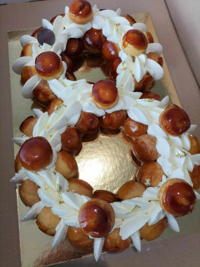 ST HONORE ANNIVERSAIRE CHIFFRE