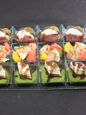 MISE EN BOUCHES PLATEAU DE 12 PCS