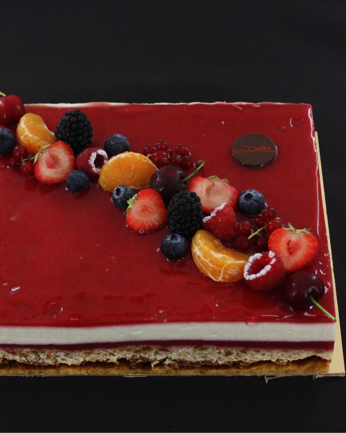 ENTREMETS FRAISES MASCARPONE 8 PERS