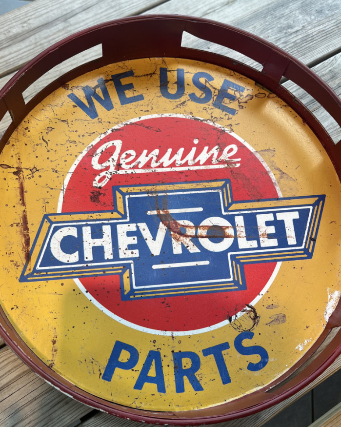 Plateau Chevrolet rouge