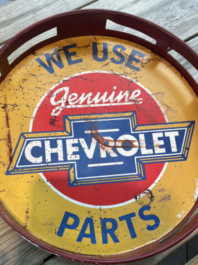 Plateau Chevrolet rouge