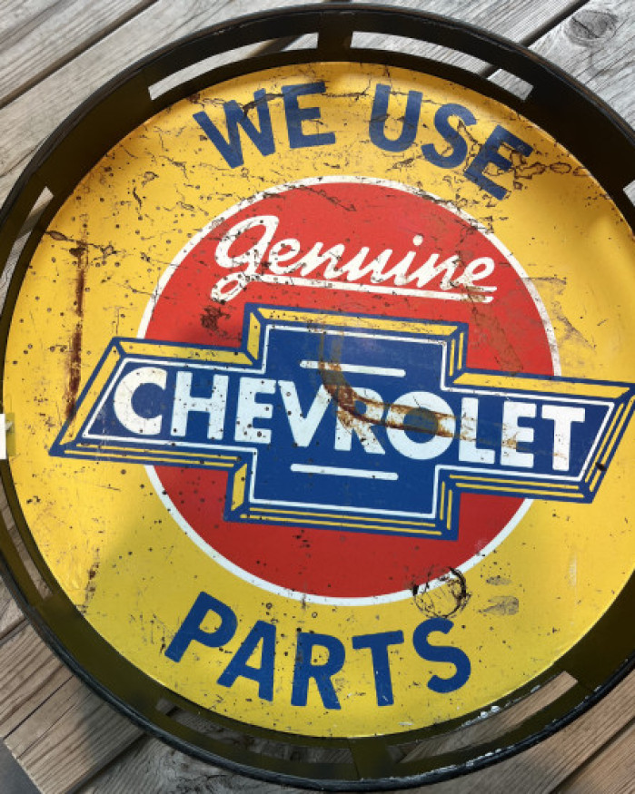 Plateau Chevrolet noir