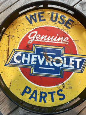 Plateau Chevrolet noir