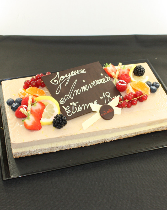 ENTREMETS CITRON PRALINE 8 PERS