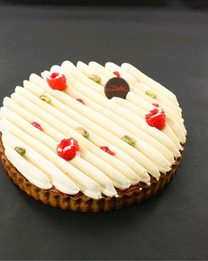 TARTE PISTACHE FRAMBOISE 6 PERS