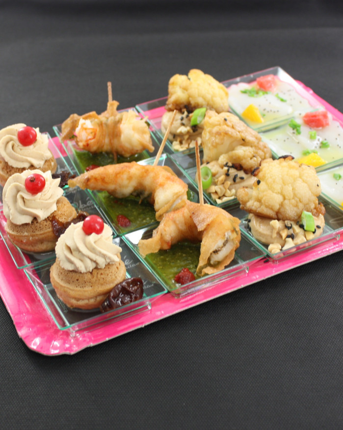 Amuse bouche : Assortiment de 12 pièces