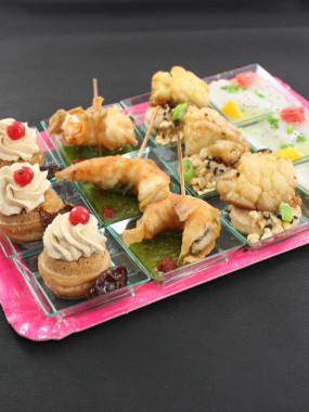 Amuse bouche : Assortiment de 12 pièces