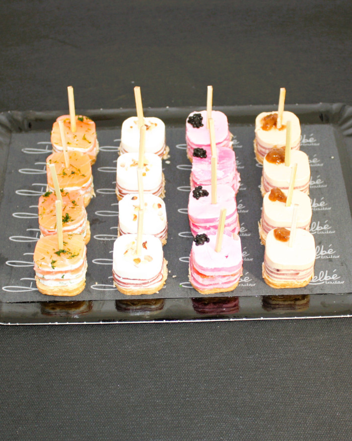 Les Mille feuilles : Assortiment de 16 pièces