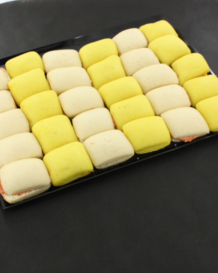 BAGNATS - DUO FALUCHE BLANCHE ET JAUNE