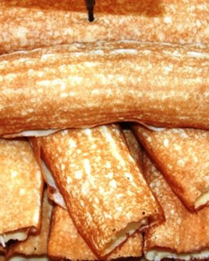 Crêpe saumon poireaux (2 pcs)