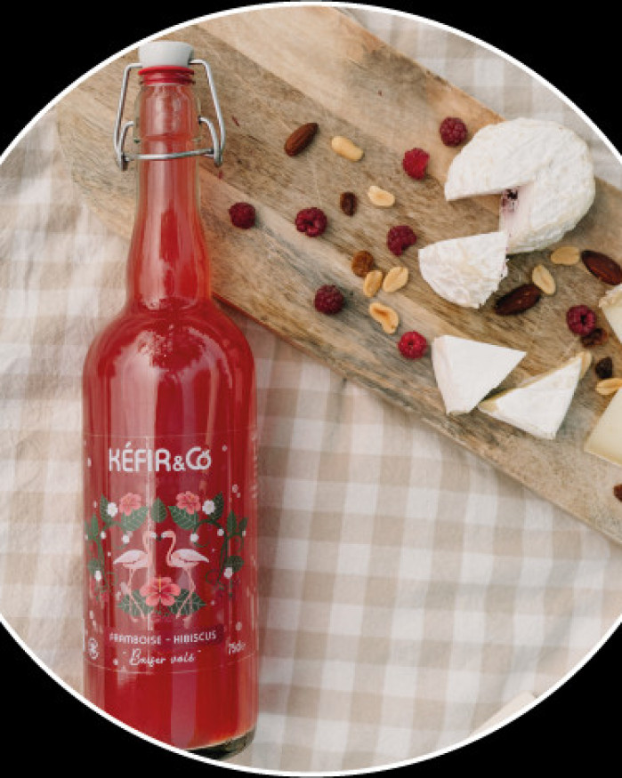 KEFHIR FRAMBOISE HIBISCUS 33 CL