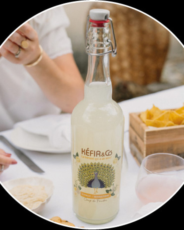 KEFHIR CITRON GINGEMBRE 33 CL