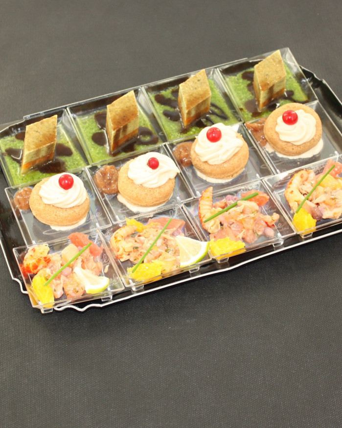 MISE EN BOUCHES PLATEAU DE 12 PCS