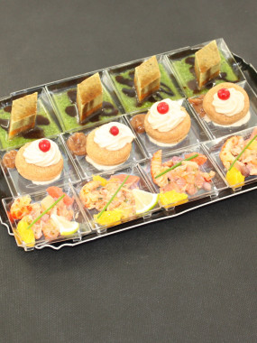 MISE EN BOUCHES PLATEAU DE 12 PCS