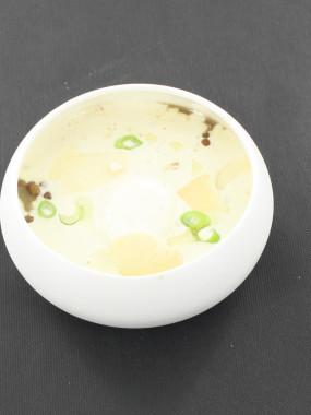 PILAF DE LENTILLONS ET OEUF POCHE