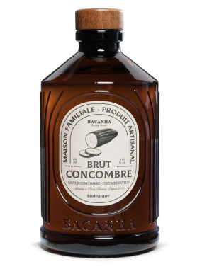 Sirop Concombre Brut Biologique BACANHA