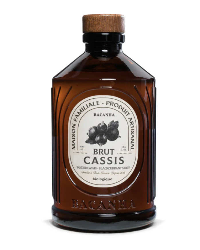 Sirop Cassis Brut Biologique BACANHA