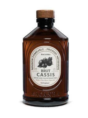 Sirop Cassis Brut Biologique BACANHA