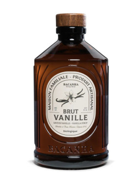 Sirop Vanille Brut Biologique BACANHA