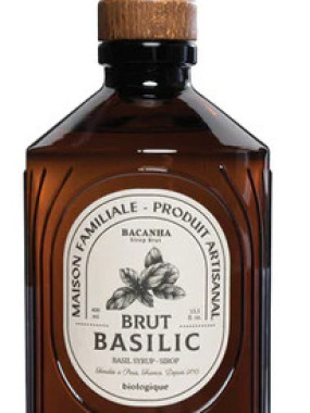 Sirop Basilic Brut Biologique BACANHA
