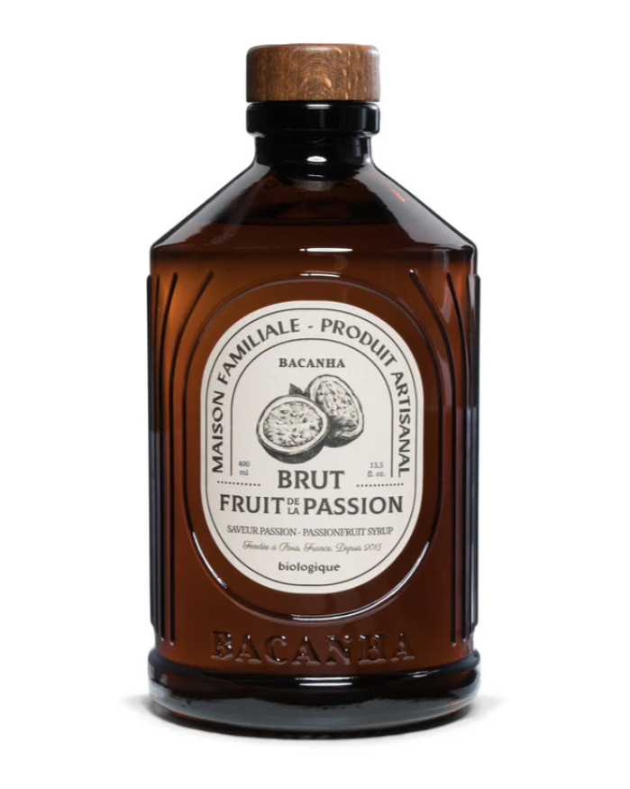 Sirop Fruit de la passion Brut Biologique BACANHA
