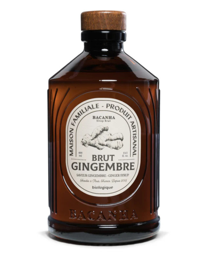 Sirop Gingembre Brut Biologique BACANHA