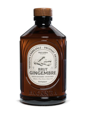 Sirop Gingembre Brut Biologique BACANHA