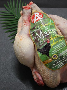 Poulet fermier label rouge supérieur